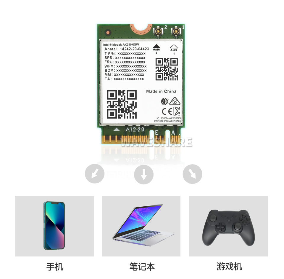 Intel Wi-Fi 6E 无线网卡