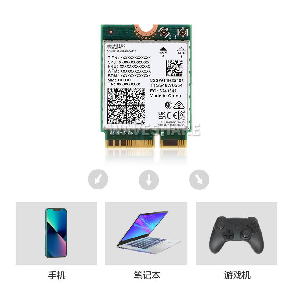 Intel Wi-Fi 6E 无线网卡