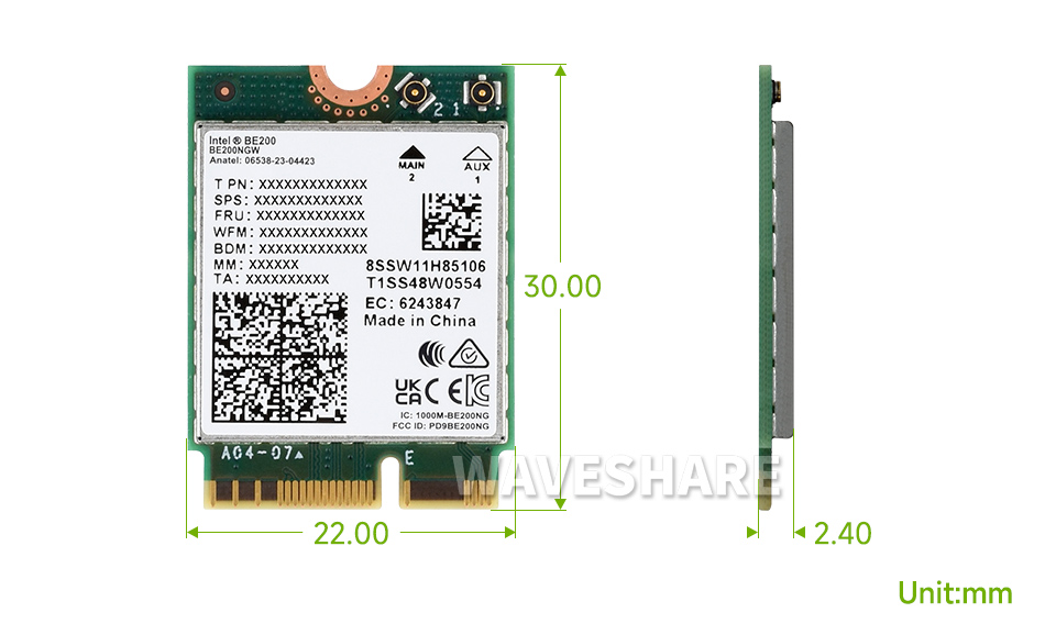 Intel Wi-Fi 6E 无线网卡