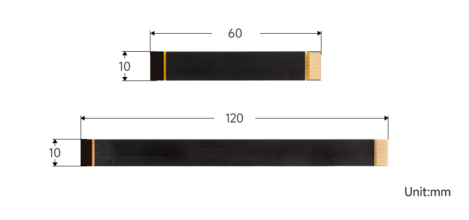 软排线60mm与120mm尺寸图