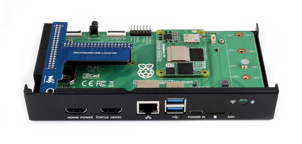 CM5 IO Board 金属外壳板载多种接口