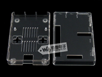 树莓派ABS亚克力外壳 G型 透明