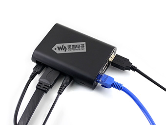 RPi外壳J型装上树莓派