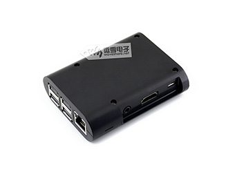 RPi外壳J型装上树莓派正面