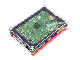 树莓派彩虹外壳C型配件