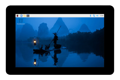 树莓派官方7英寸触控屏 适配 HomeRack 支架