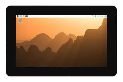 7inch DSI LCD (H)显示屏 适配 HomeRack 支架