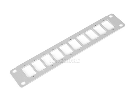 配置清单：HomeRack Blank Keystone Patch Panel 1U实物展示