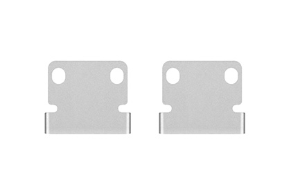 HomeRack Blank Keystone Patch Panel 0.5U