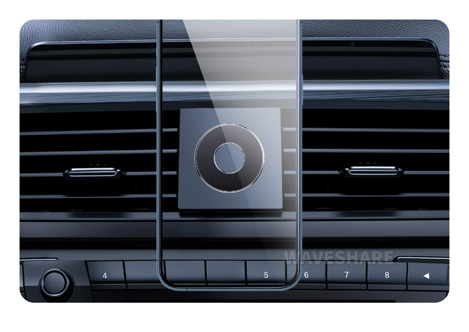 圆环型金属磁吸支架