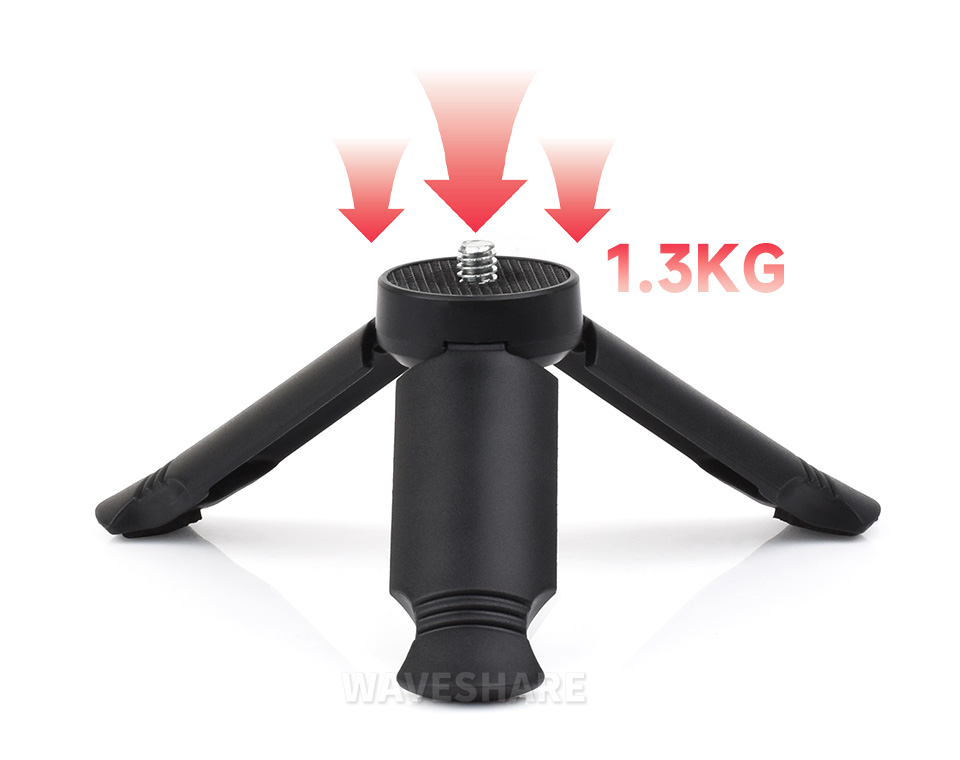 Mini Tripod B 三脚架张开后承重 1.3KG 