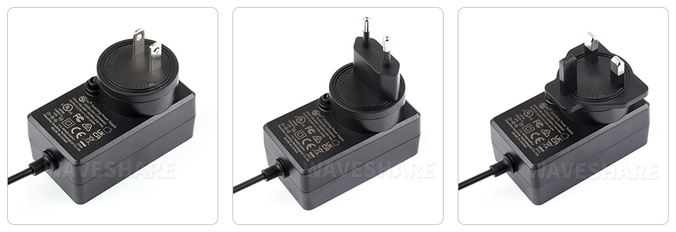 12V 2A 电源美规 (US)英规 (UK)欧规 (EU)