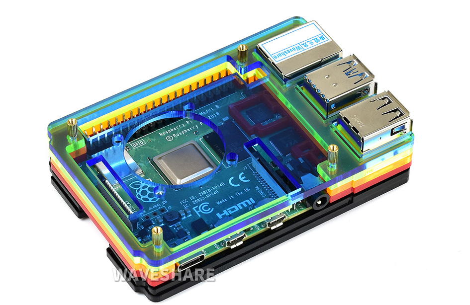 树莓派彩虹外壳