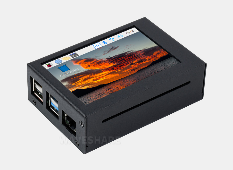 树莓派 3.5 寸屏金属外壳