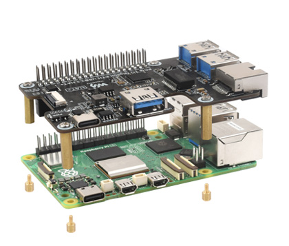 树莓派 5 亚克力透明外壳产品展示