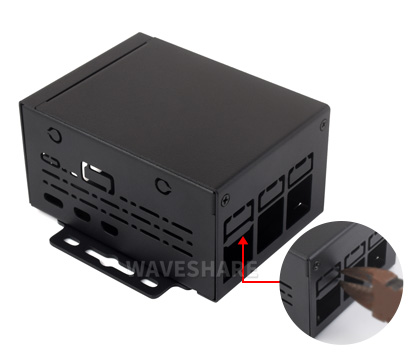 树莓派 5 亚克力透明外壳产品展示