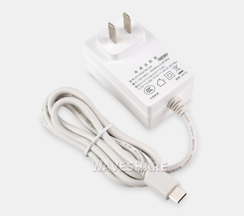 27W USB Type-C 中规电源电源