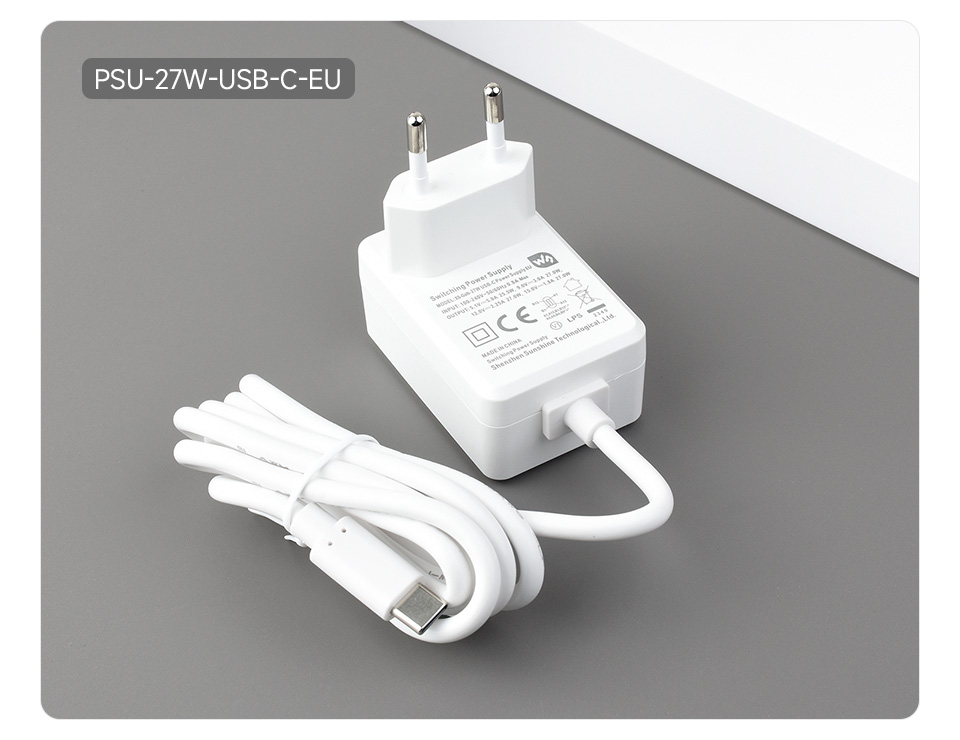 27W USB Type-C 电源欧规 (EU)