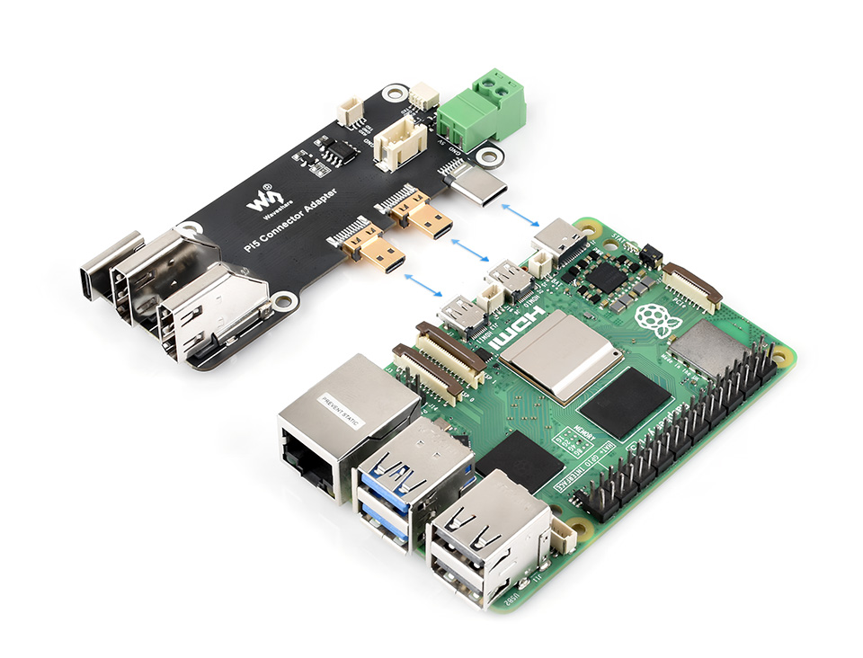 树莓派 HDMI Type C 接口转接头 HDMI 供电