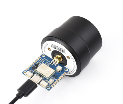 Q50 GNSS天线接入LG290P GNSS RTK定位模块接线示例