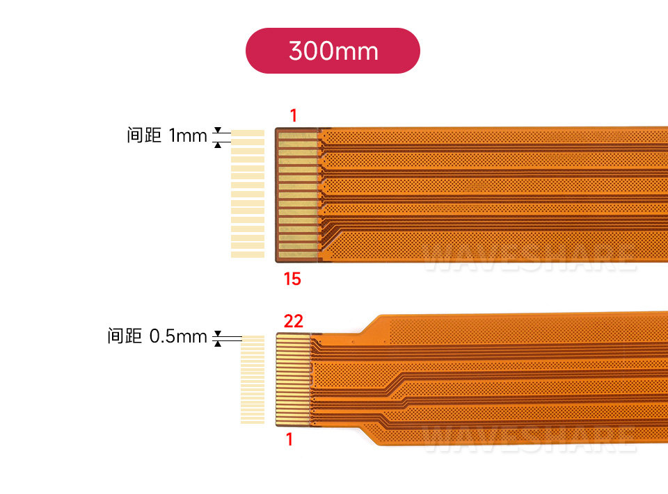 树莓派 5 CSI 软排线规格介绍