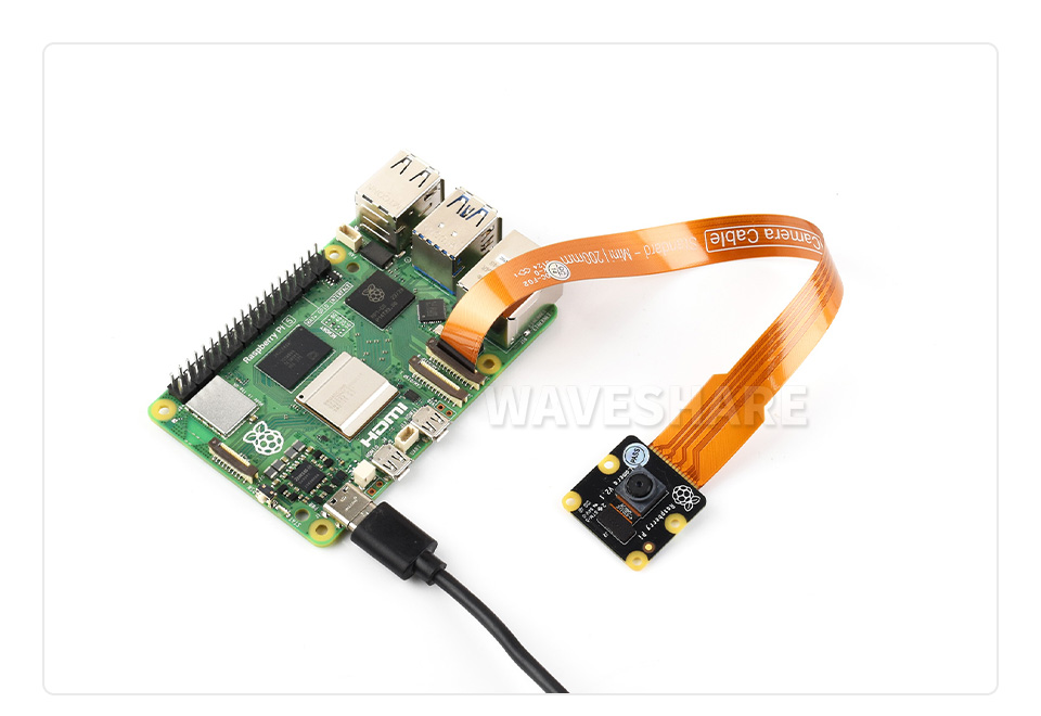 树莓派 5 CSI 软排线应用示例