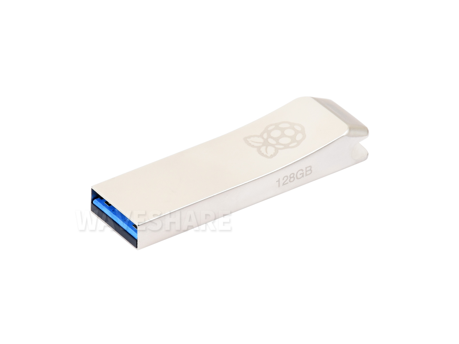 树莓派 USB 3.0 128GB 闪存盘，专为 Raspberry Pi 电脑优化，兼容 USB 3.0 和 USB 2.0，支持 USB 3.0 U1/U2 空闲省电模式