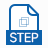 六足机器人模型 STEP 文件