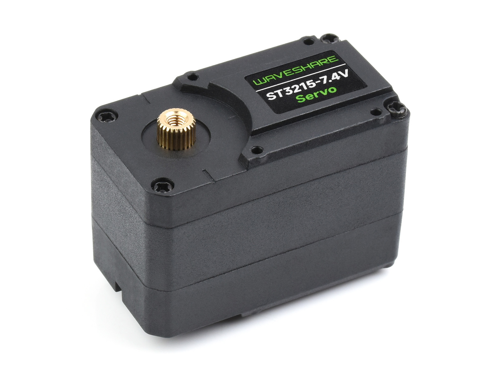 19.5kg.cm 高精度大扭矩可编程 360° 磁编码器串行总线舵机 双向反馈舵机电机双模式切换