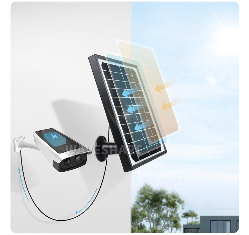 单晶硅太阳能板应用示例