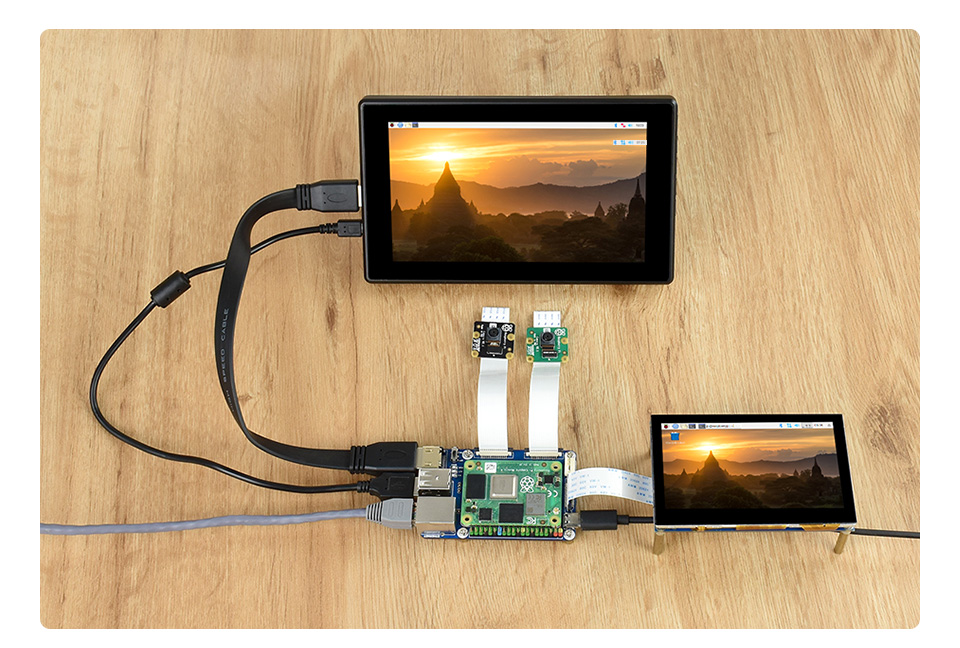 树莓派 CM4 基础扩展板应用示例<