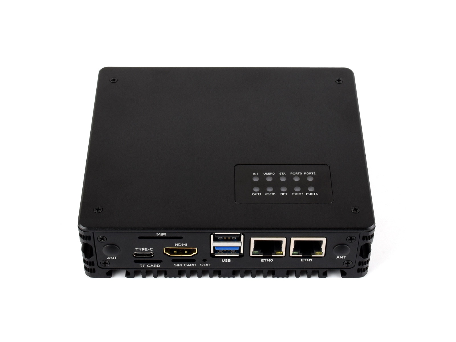 CM5 千兆 / 2.5G 双网口计算机 支持 RS485 工业通信、4G / 5G 通信、4K 输出，适用于树莓派 Compute Module 5 的所有版本