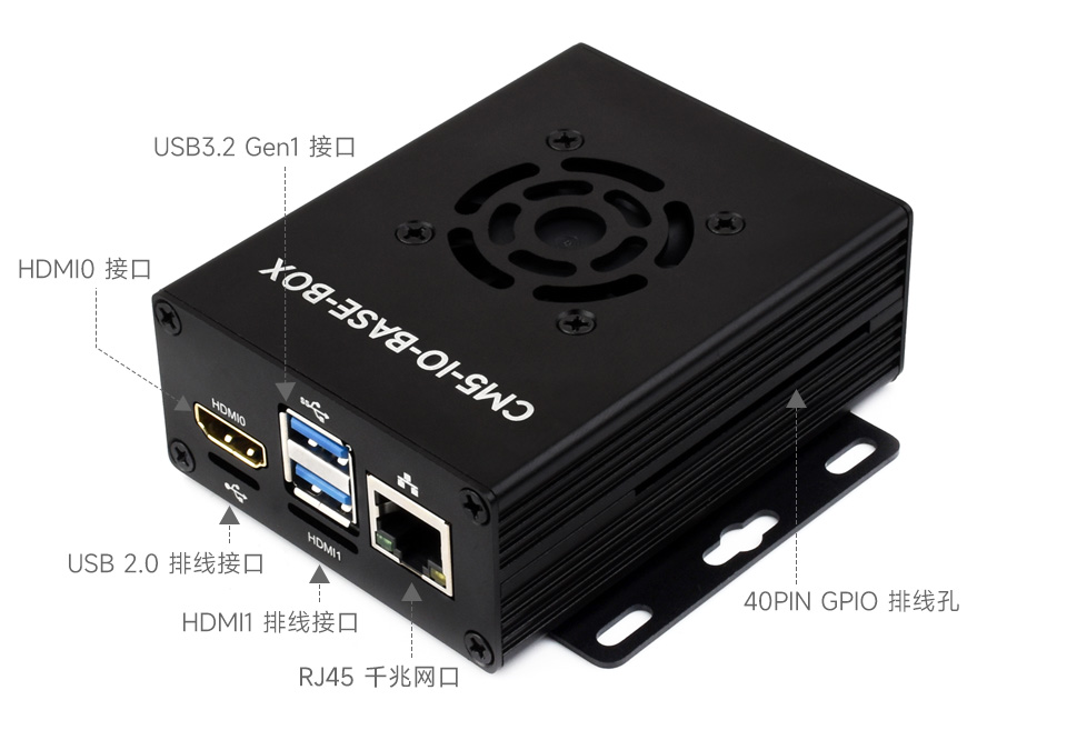 树莓派 CM5 基础扩展板树莓派 Pico 接口设计