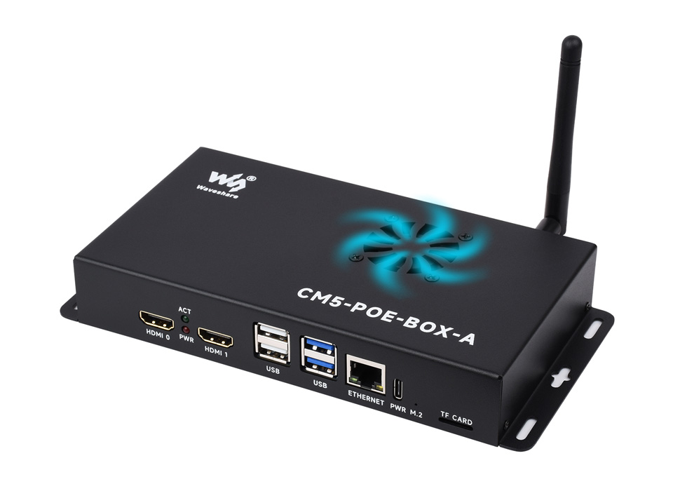 树莓派 CM5 PoE 扩展板资源简介