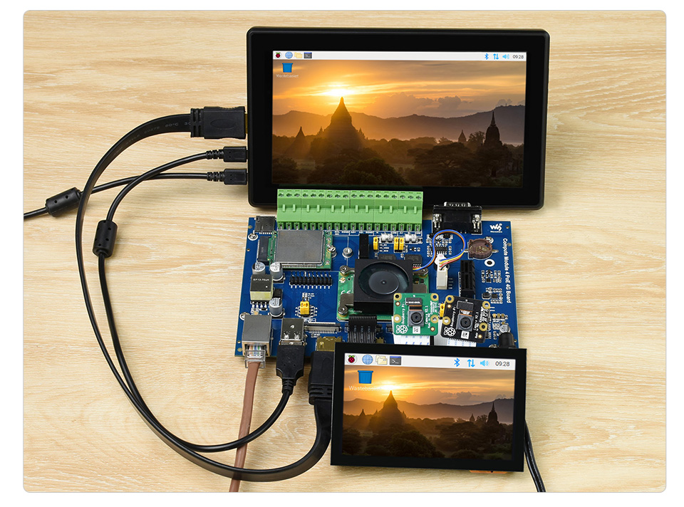 树莓派 CM4 PoE 扩展板应用示例