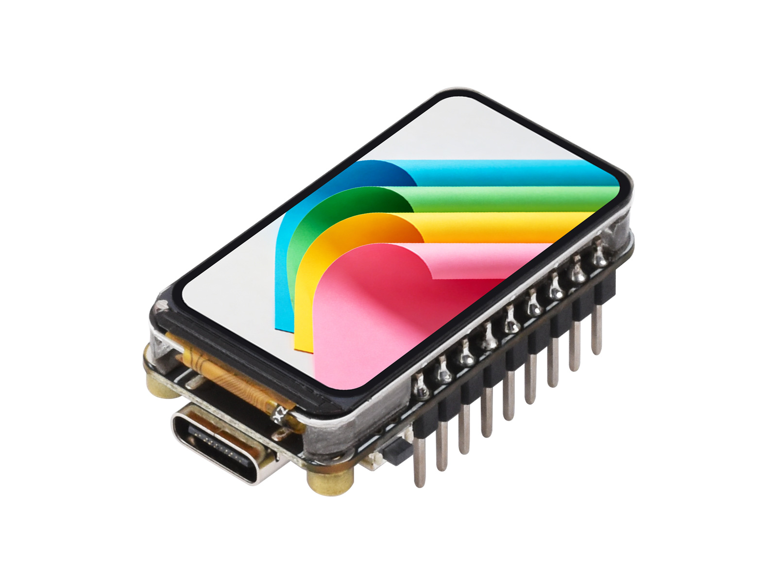 ESP32-C3 1.47英寸LCD屏开发板 RISC-V 32位单核处理器 172×320分辨率 262K彩色 支持2.4GHz Wi-Fi与蓝牙BLE 5