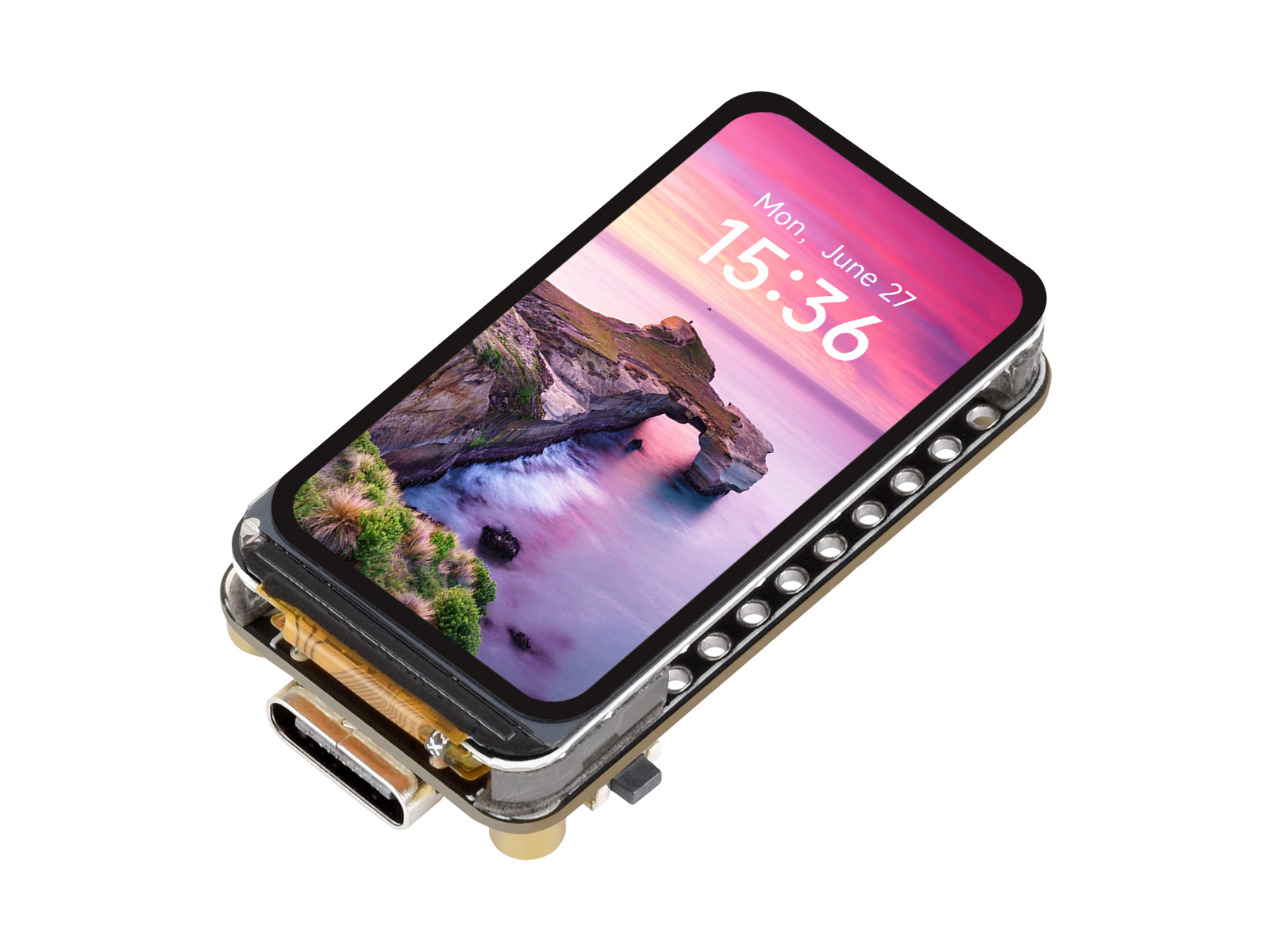 ESP32-C5 1.47英寸LCD屏开发板 RISC-V 32位处理器 172×320分辨率 262K彩色 支持2.4GHz Wi-Fi 6与蓝牙 5 (LE)