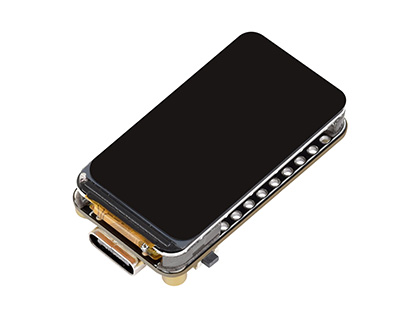 ESP32-S3 4 英寸电容触控屏开发板，并带有特性图标如： 2.4GHz WiFi和 BLE5 模组，480×480分辨率和5点触控