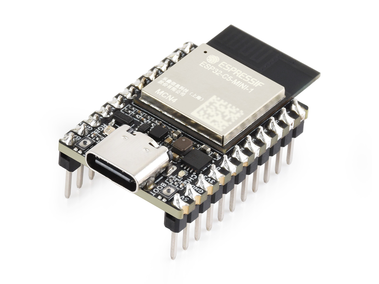 ESP32-C5双频Wi-Fi 6开发板 240MHz单核处理器 板载ESP32-C5-MINI-1系列模组