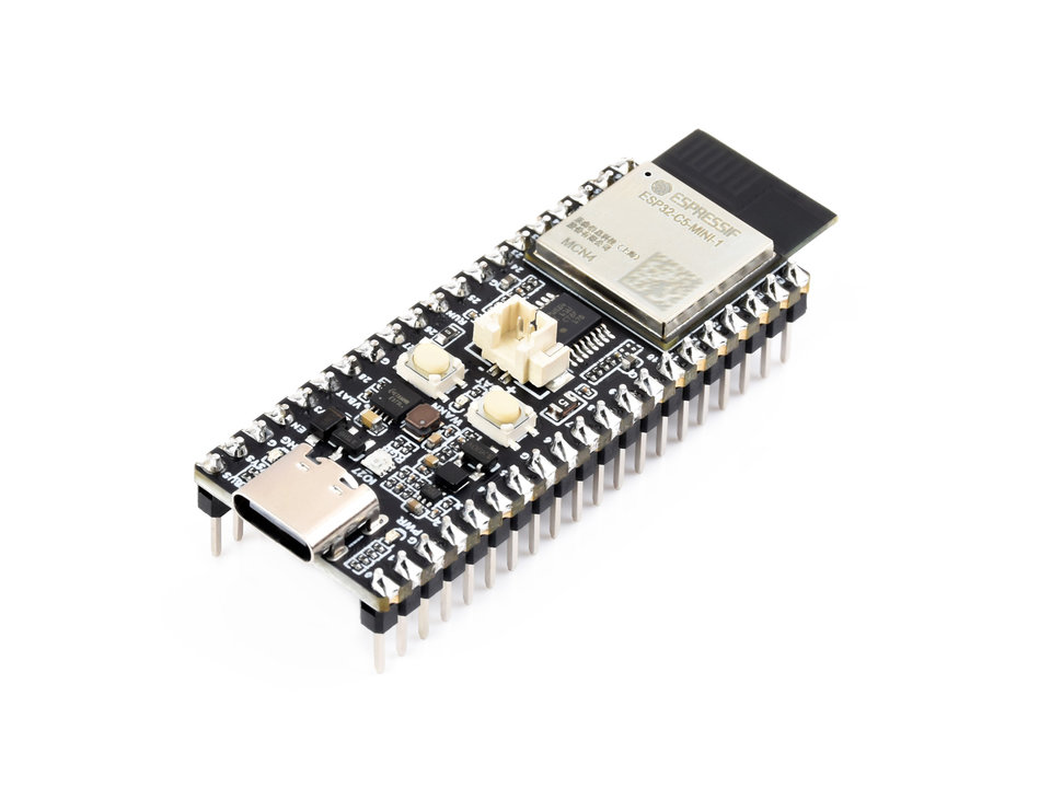 微雪 ESP32-C5 微控制器 Wi-Fi 开发板配置清单