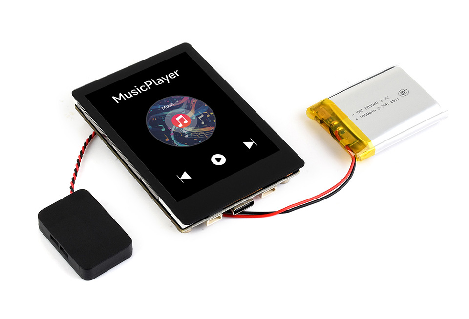 ESP32-C5 2.8 英寸电容触控屏开发板的应用场景，分别介绍了多元输出场景，HMI人机界面场景，和LVGL GUI开发场景