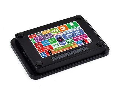 ESP32-C5 3.5 英寸电容触控屏开发板的应用场景，分别介绍了多元输出场景，HMI人机界面场景，和LVGL GUI开发场景
