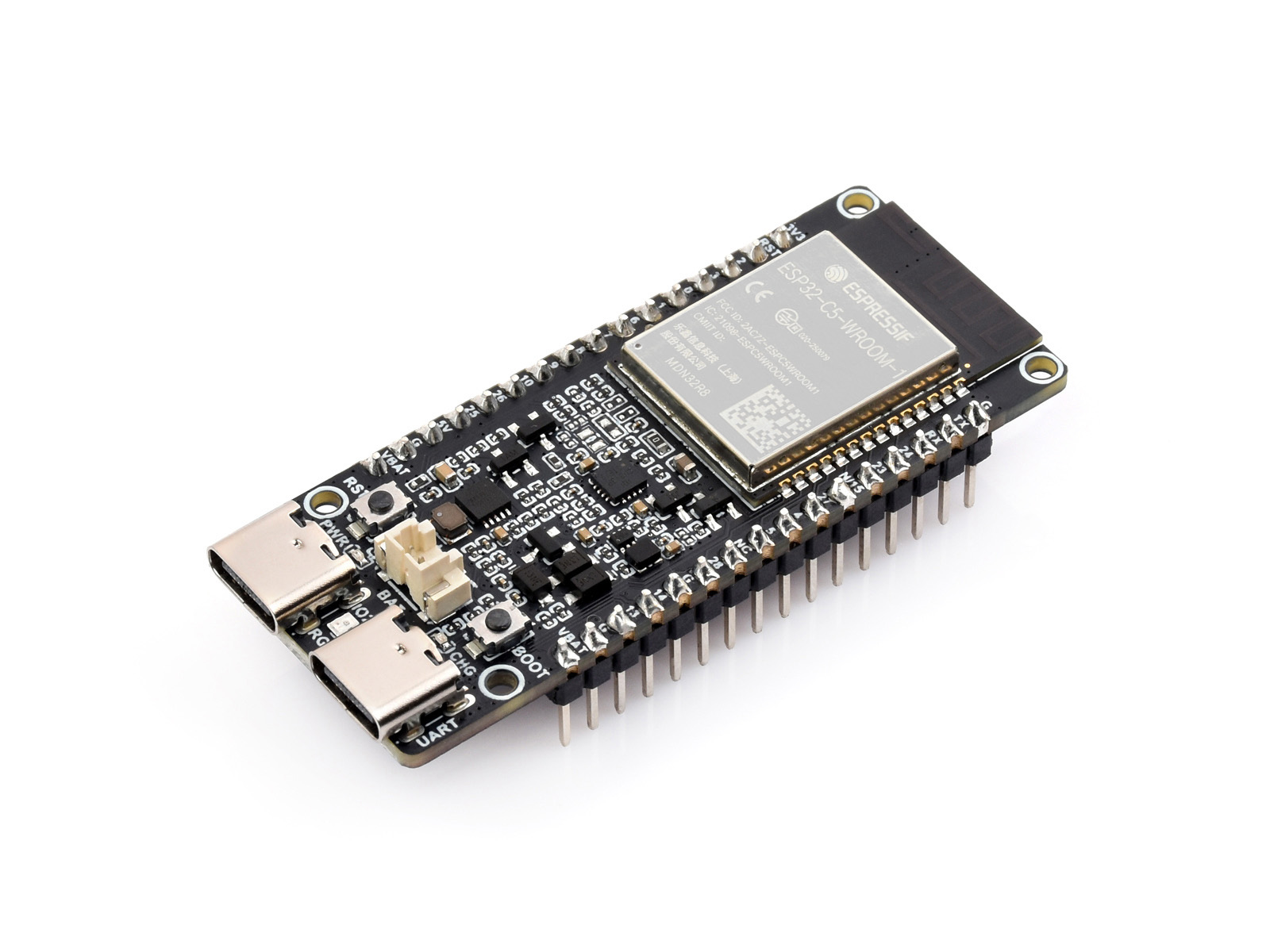 ESP32-C5双频 Wi-Fi 6开发板 240MHz RISC-V处理器 ESP32-C5-WROOM系列模组 多协议 RISC-V MCU