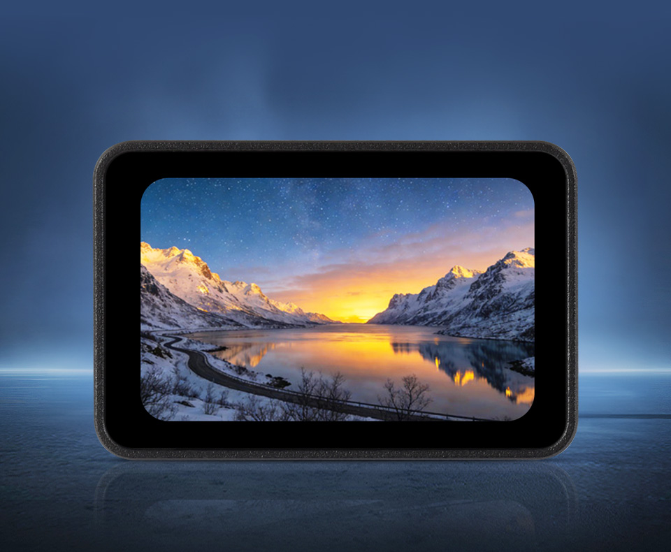 ESP32-C6-Touch-AMOLED-1.64 采用 AMOLED 屏幕