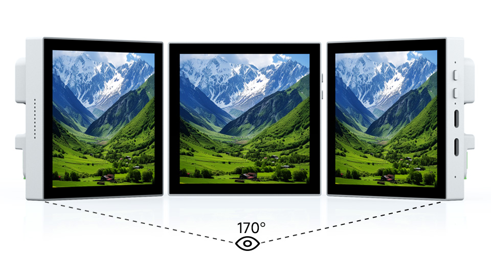 幸狐 Core1106 智能 86 盒 屏幕可视角度 170度