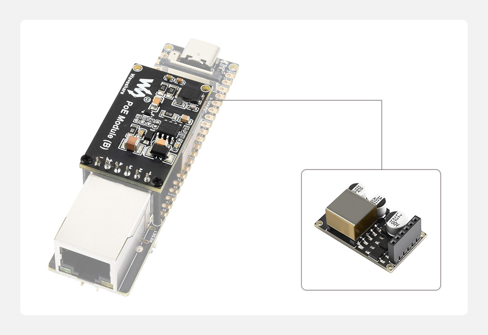 微雪 ESP32-P4-ETH  开发板
