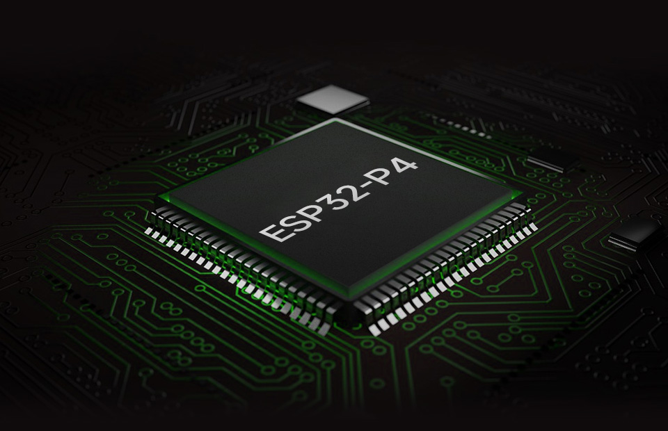 ESP32-P4NRW32X 高性能双核 RISC-V 微控制器芯片特写