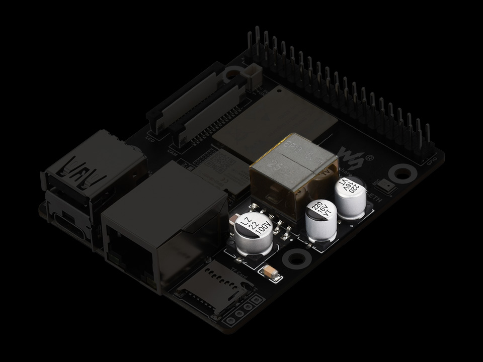微雪 ESP32-P4-WIFI6-POE-ETH Wi-Fi 开发板集成 PoE 模块