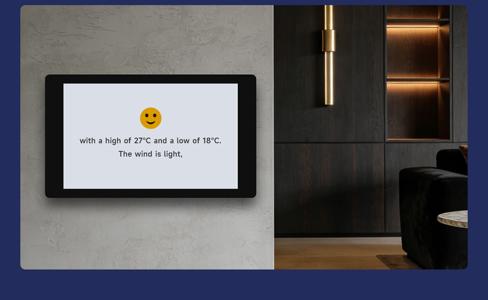 ESP32-P4-WIFI6 4.3 英寸触摸屏开发板支持 AI 语音交互