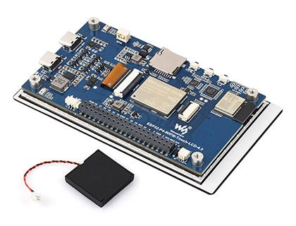 ESP32-P4-WIFI6 4.3 英寸触摸屏开发板基础版本